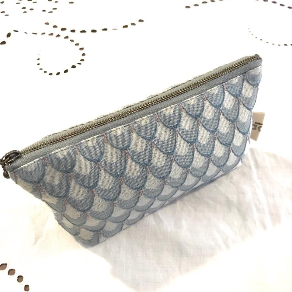 vintage fabric pouch