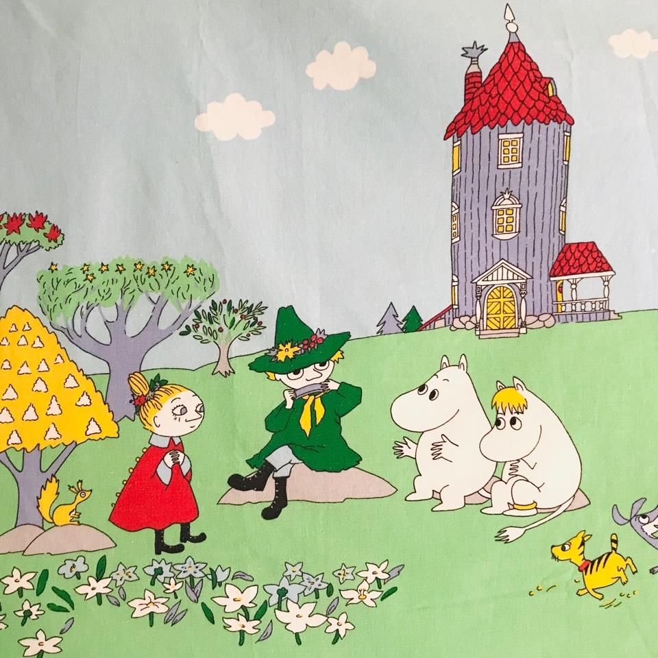 moomin fabric 