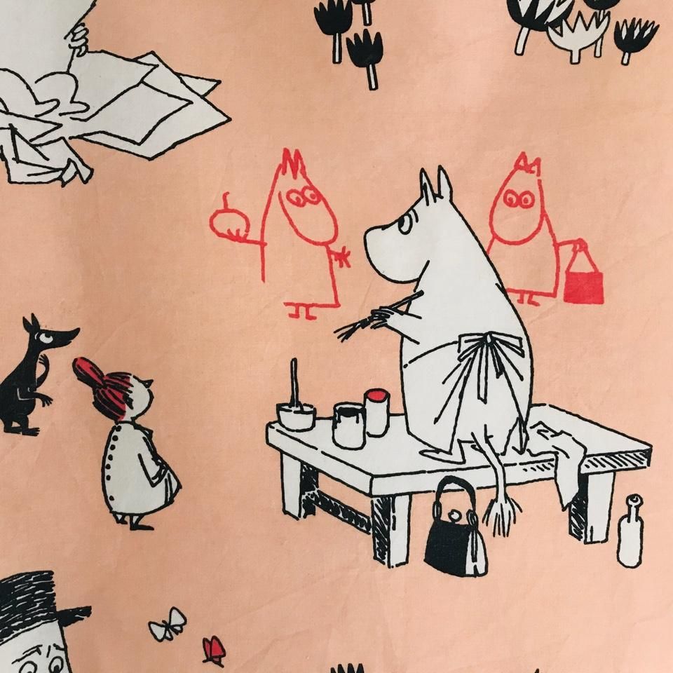 moomin fabric 