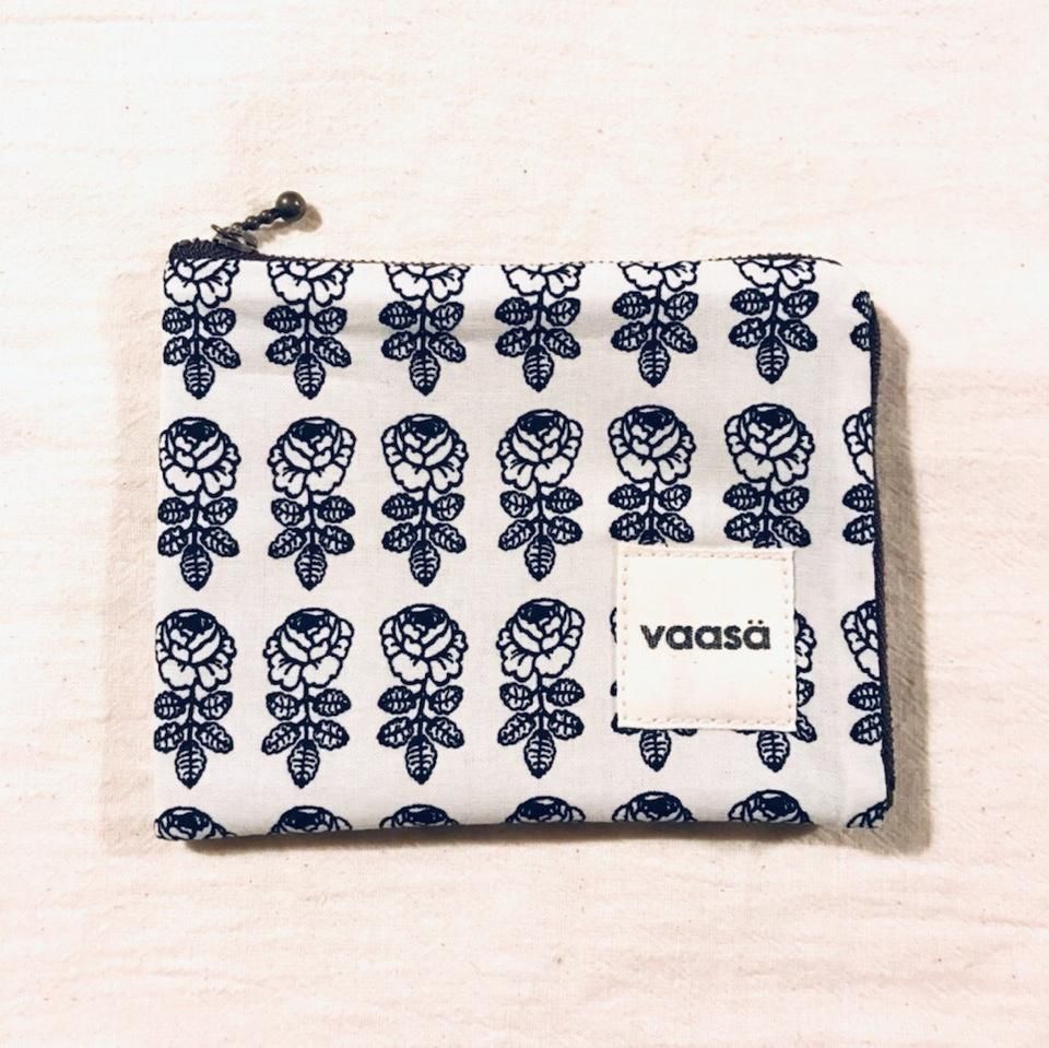 vintage fabric pouch