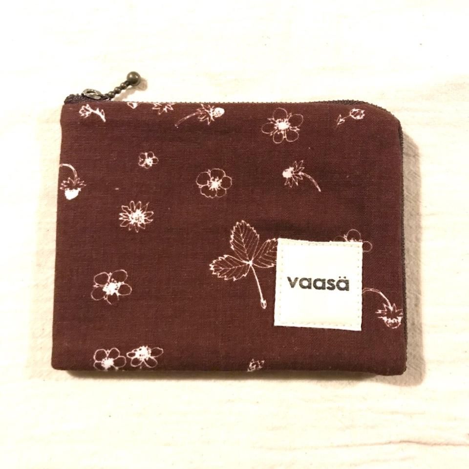 vintage fabric pouch