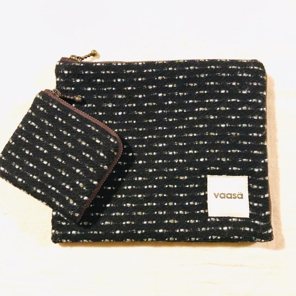 vintage fabric pouch