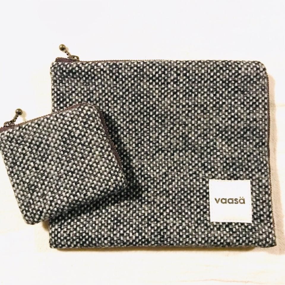 vintage fabric pouch