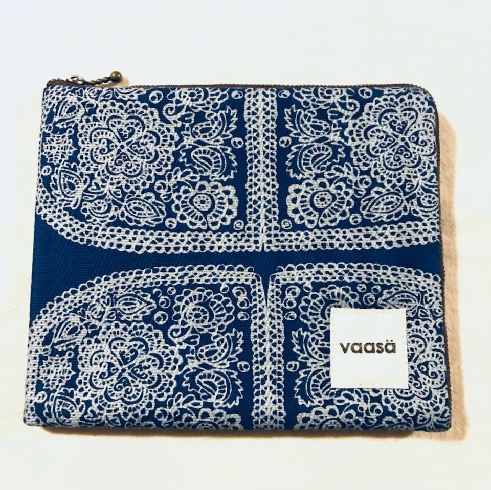 vintage fabric pouch