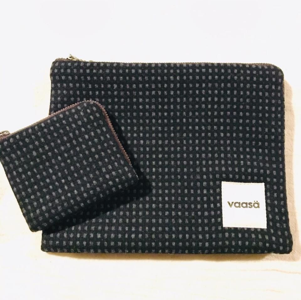 vintage fabric pouch