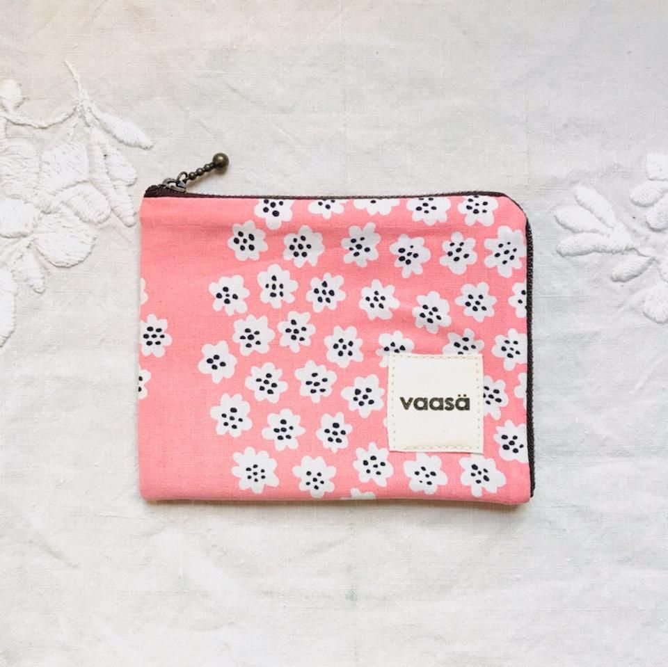 vintage fabric pouch