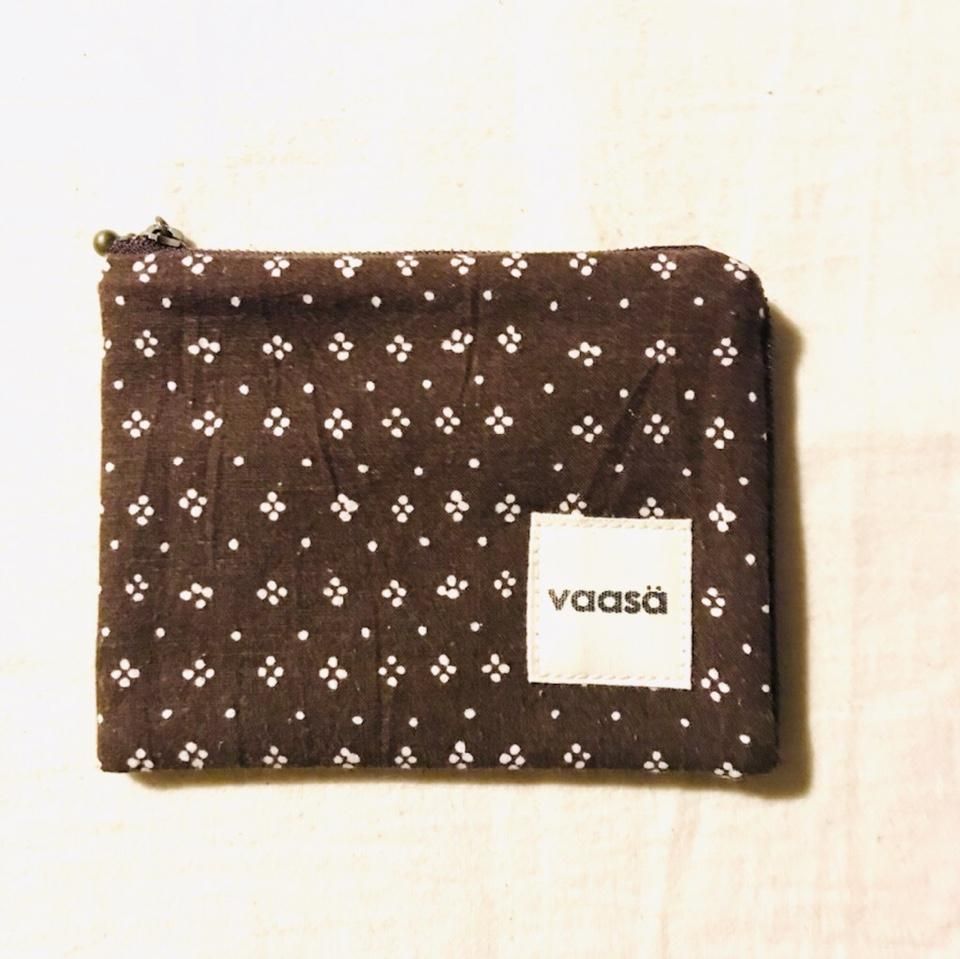 vintage fabric pouch