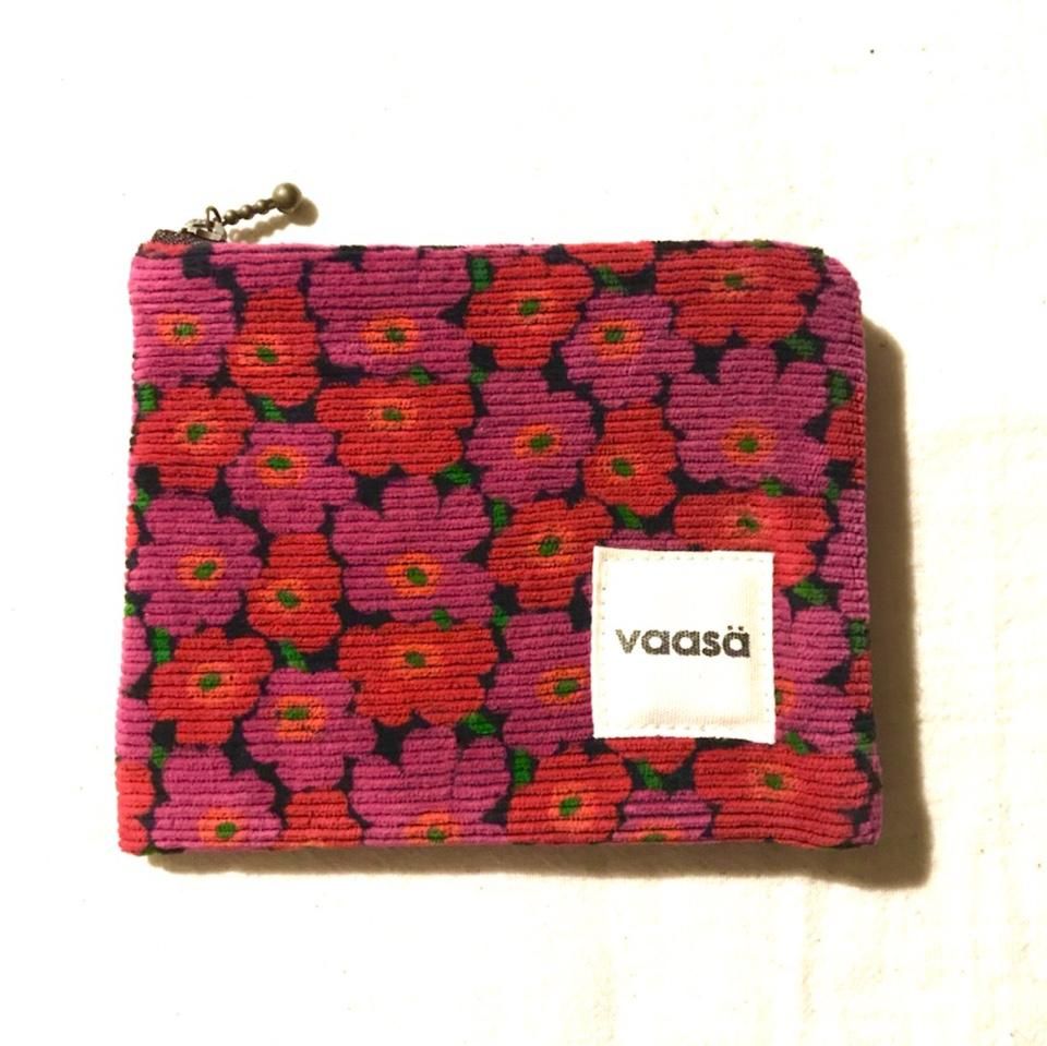 vintage fabric pouch