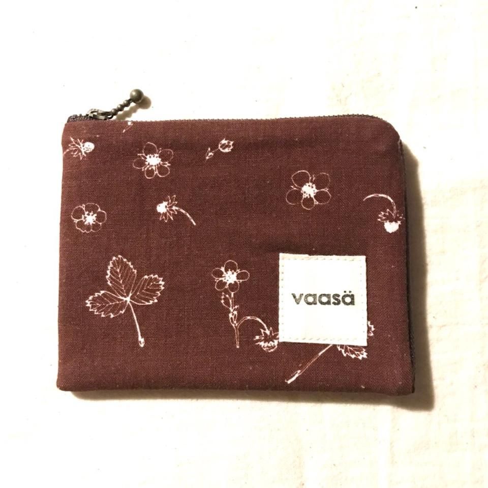 vintage fabric pouch