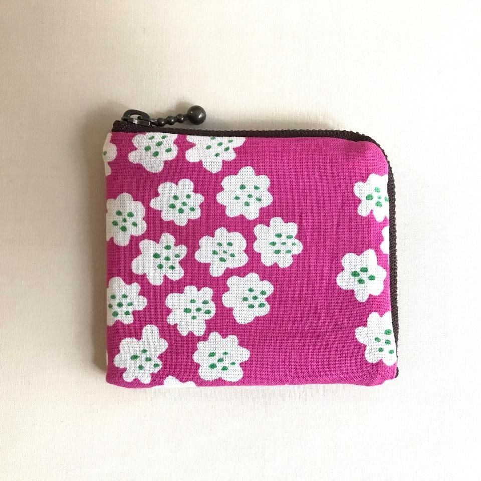 vintage fabric pouch