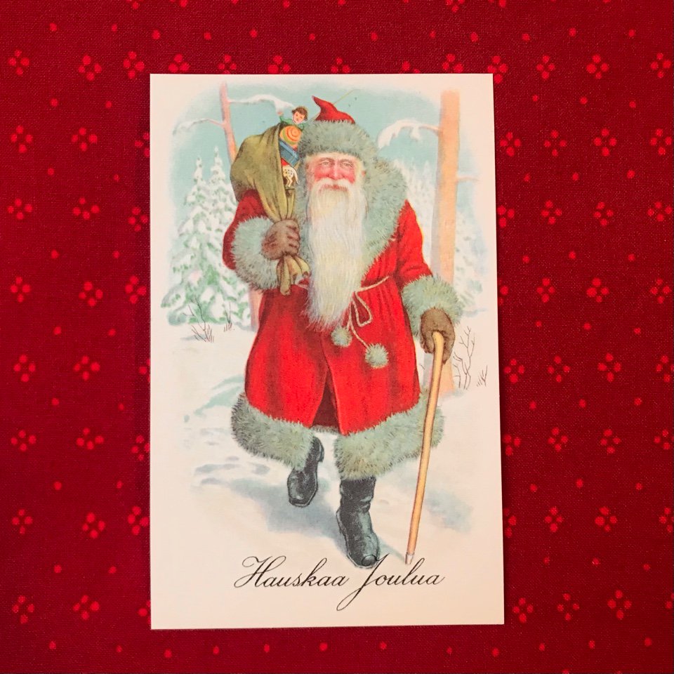 vintage christmas card