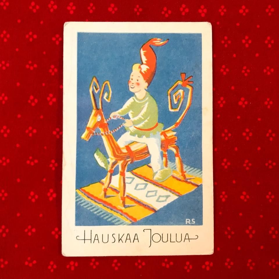 vintage christmas card