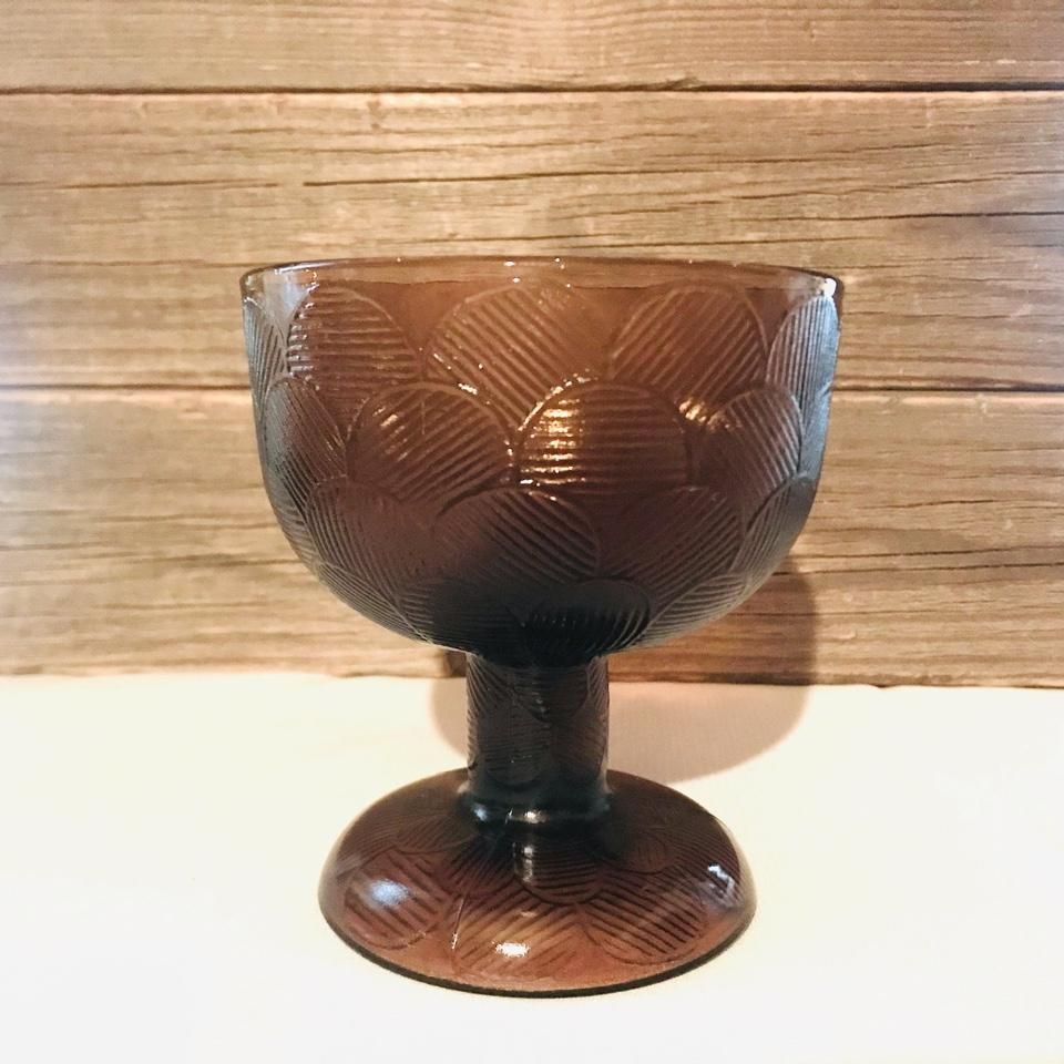 vintage glass bowl