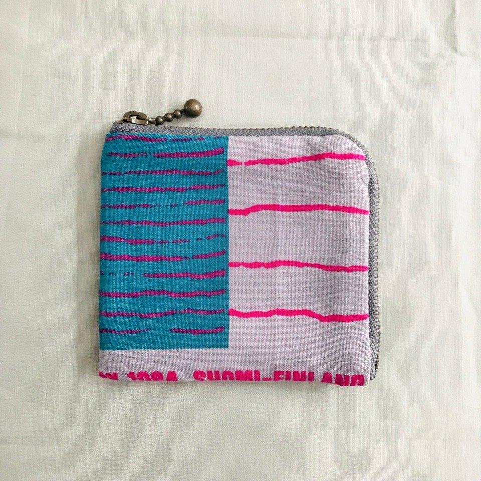 vintage fabric pouch
