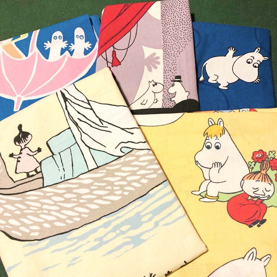 moomin fabric set