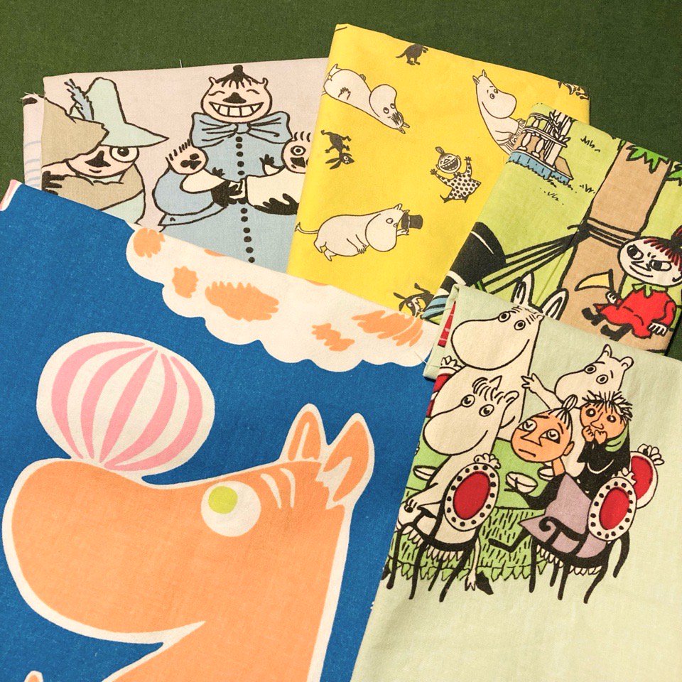 moomin fabric set