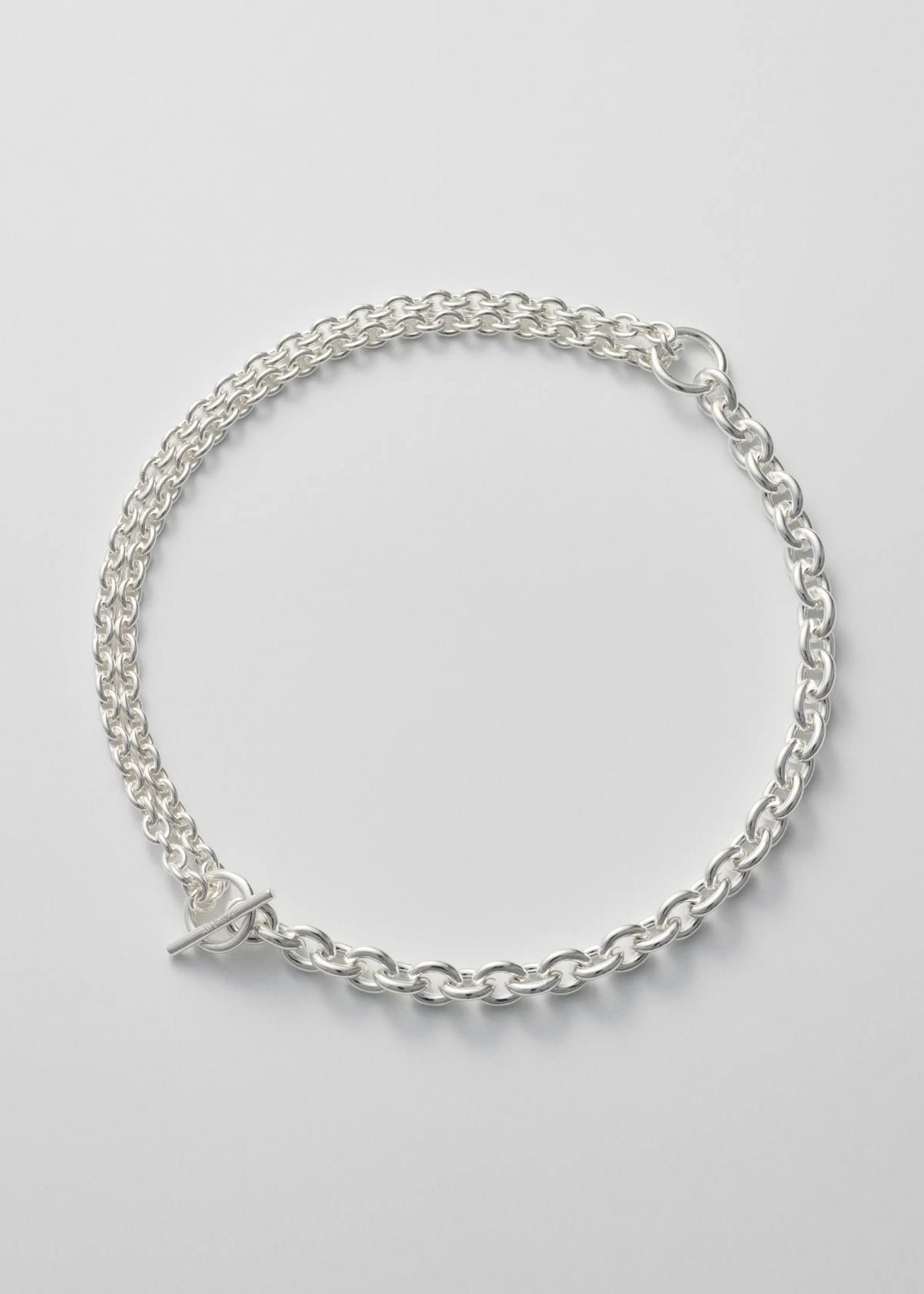 All Blues DOUBLE NECKLACE THICK 52cm - Bechics official All Blues DOUBLE NECKLACE THICK 52cm - Bechics official