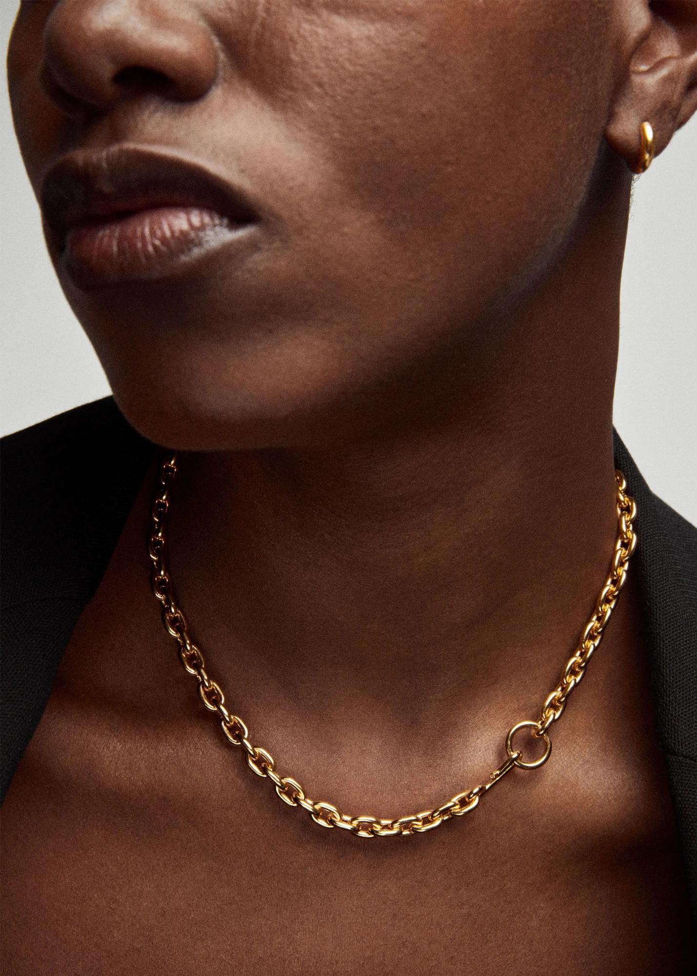 All Blues STANDARD NECKLACE THIN 42cm（GOLD） - Bechics official