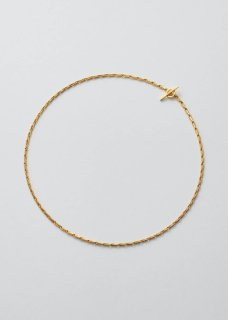All Blues FOLD NECKLACE GOLD 52cm