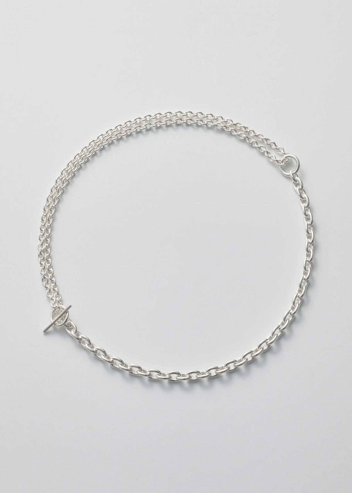 All Blues DOUBLE NECKLACE THIN 42cm - Bechics official All Blues DOUBLE NECKLACE THIN 42cm - Bechics official