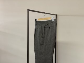 MAATEE&SONS ONE TUCK TROUSERS（M GREY）