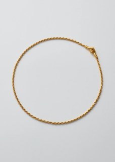 All Blues ROPE NECKLACE THICK 42cm（GOLD）