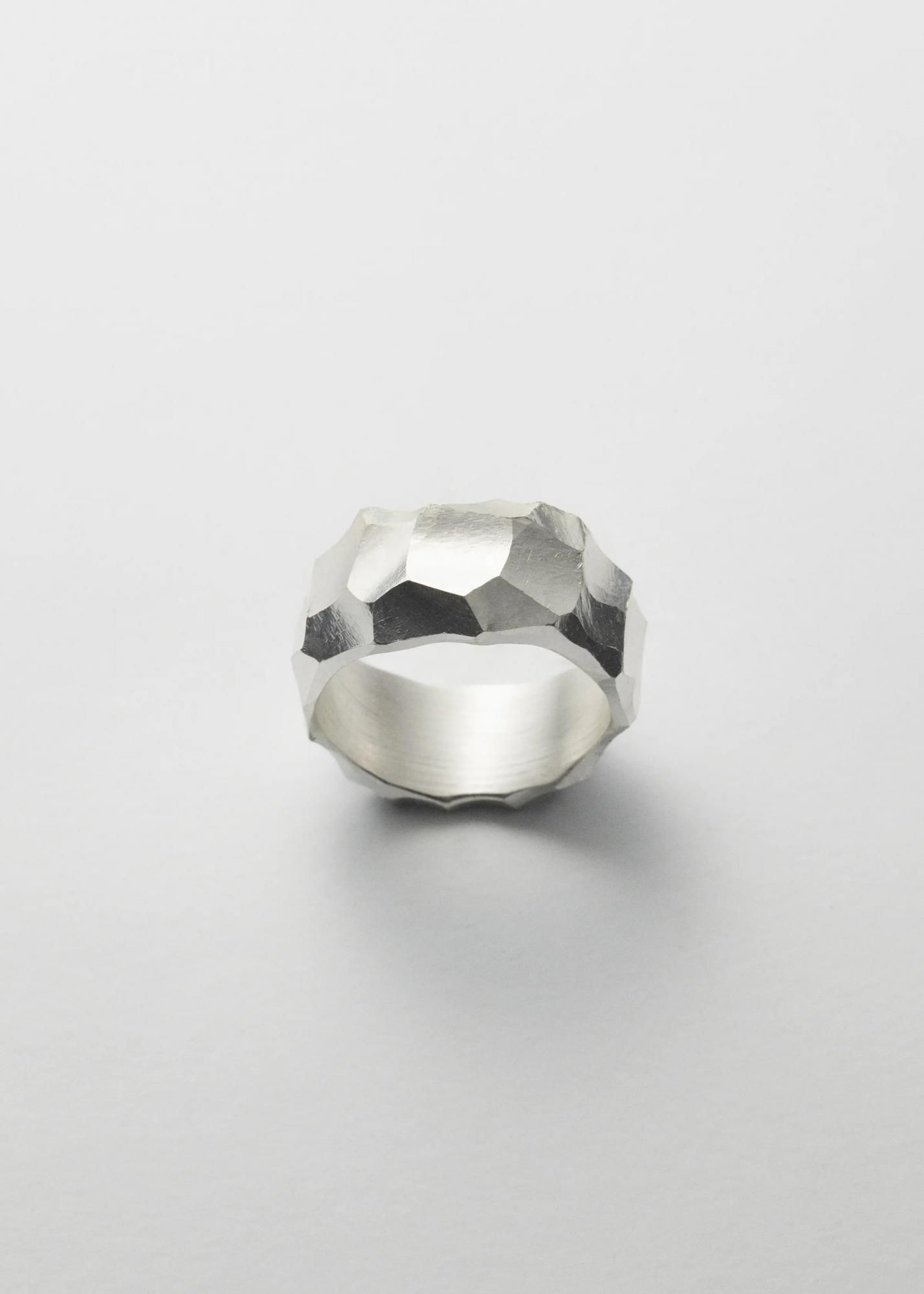 All Blues RAUK RING NARROW CARVED