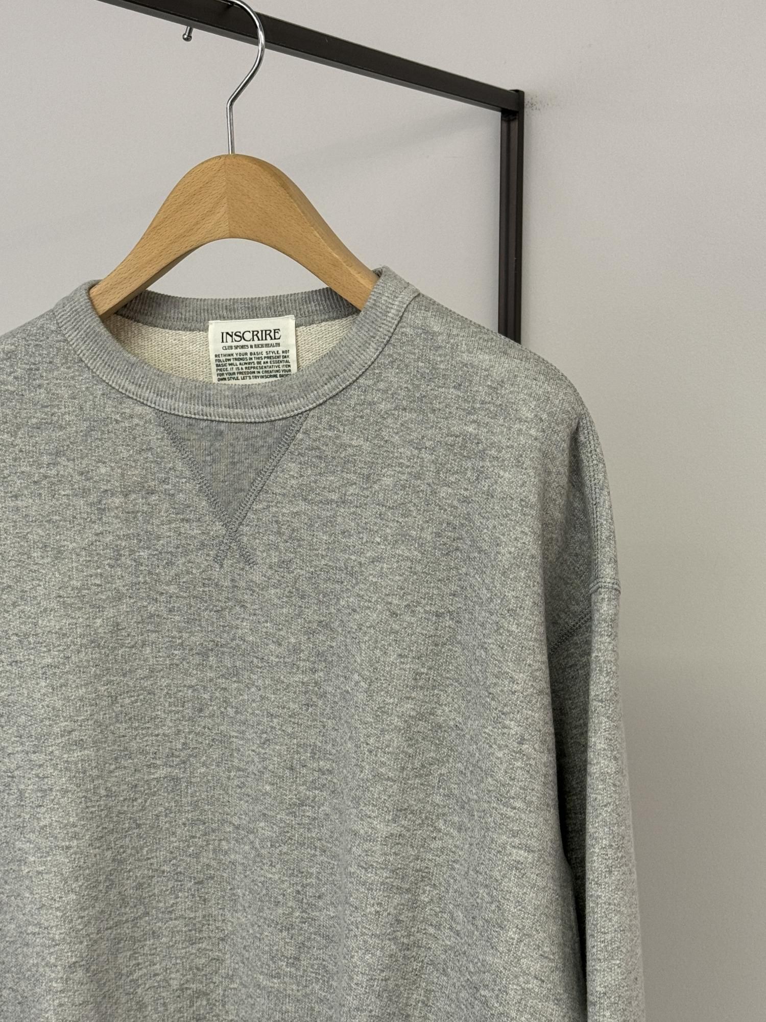 美品〈INSCRIRE〉Asymmetry Sweat Shirt スウェット 追加2》《別注》【INSCRIRE /アンスクリア】Asymmetry Sweat