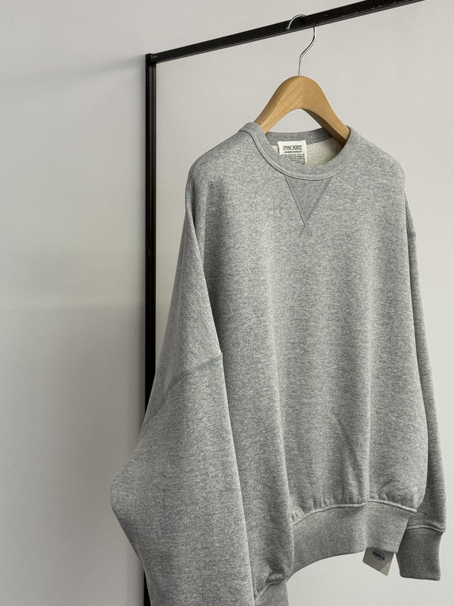 美品〈INSCRIRE〉Asymmetry Sweat Shirt スウェット INSCRIRE ASYMMETRY SWEAT SHIRT - Bechics official online store