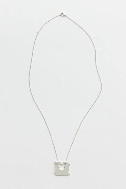 【関税込み】OUR LEGACY シルバー Bread Clamp ネックレス OUR LEGACY BREAD CLAMP NECKLACE - Bechics official online store