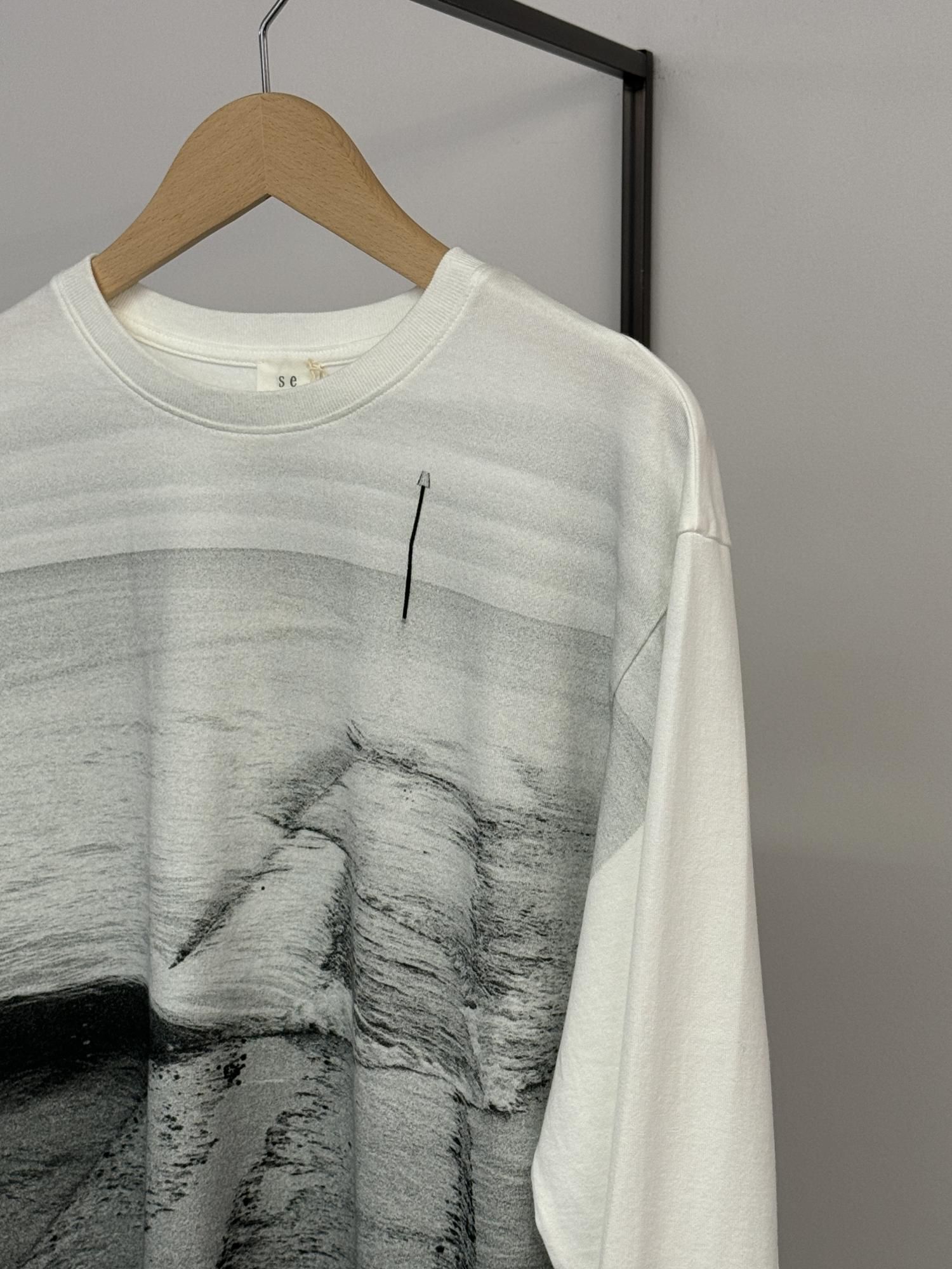 seya. PRINTED LONG T-SHIRT - Bechics official online store