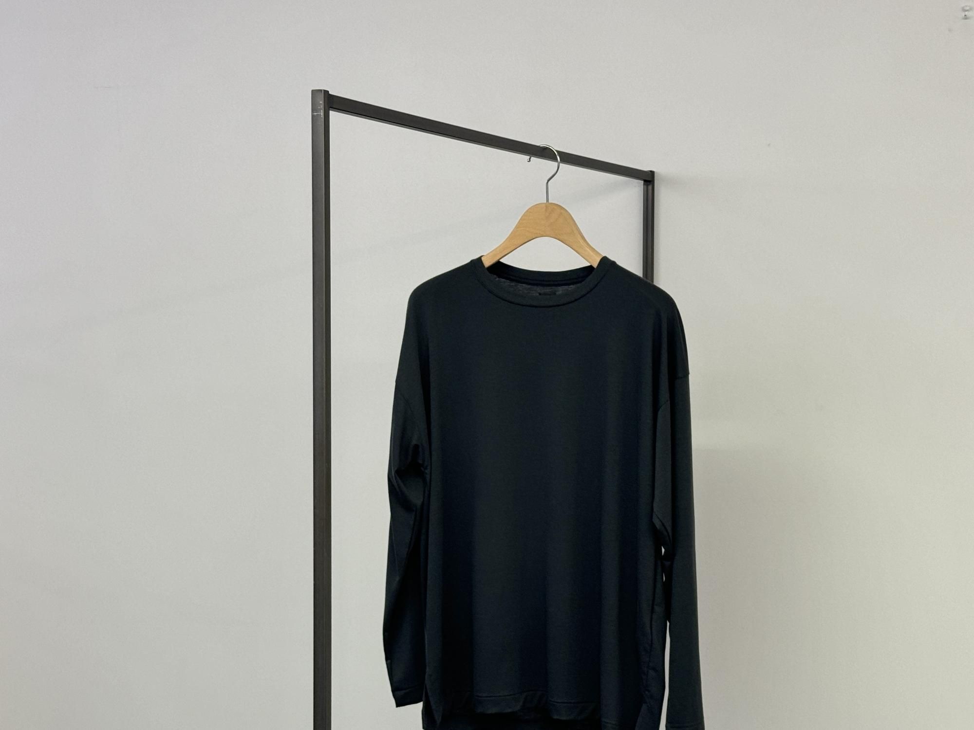 BATONER DRY WOOL LONG T-SHIRT - Bechics official online store