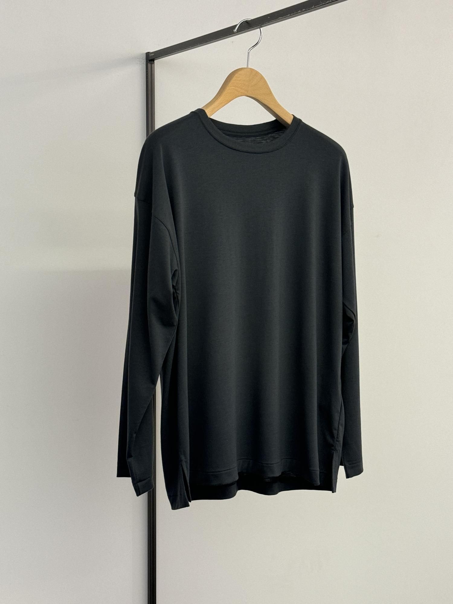 BATONER DRY WOOL LONG T バトナー ドライ ウール 黒 3 DSCF4148.jpg