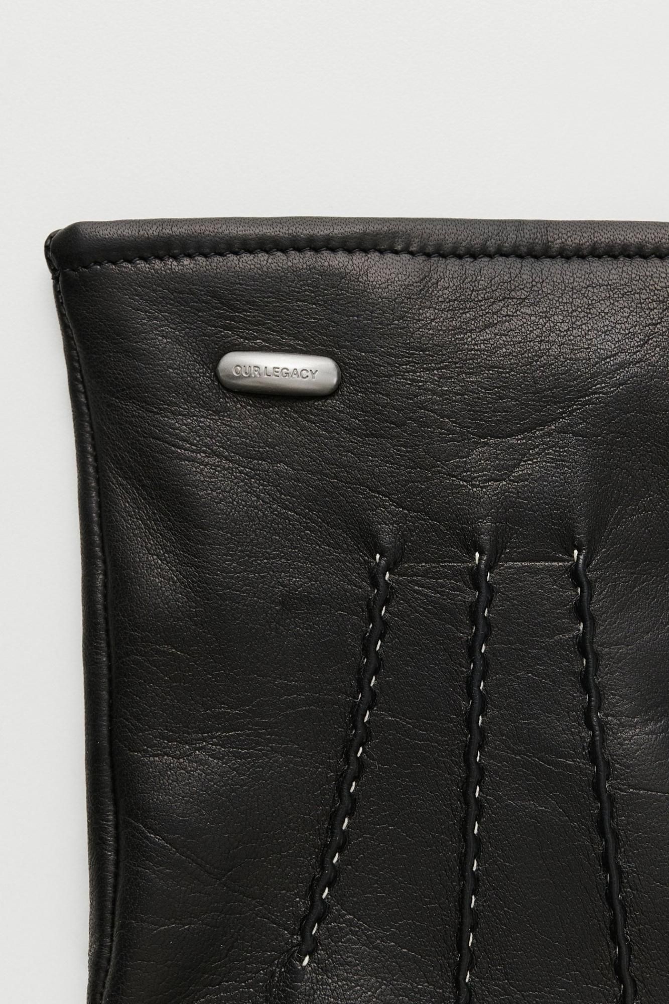 Our Legacy - Her Gloves Black Leather