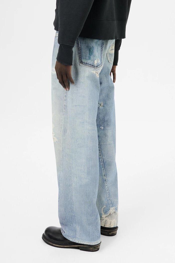 パンツ ourlegacy third cutDigital Denim Print Our Legacy - Third Cut Digital Denim Print