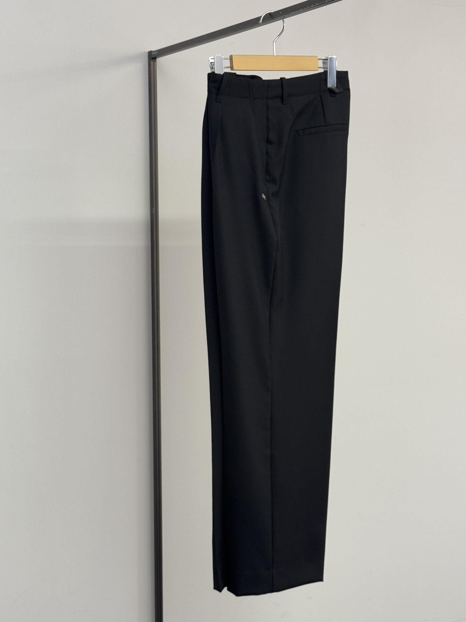 Our legacy Borrowed Chino ストライプ　48新品未使用 OUR LEGACY BORROWED CHINO（BLACK PANAMA WOOL） - Bechics