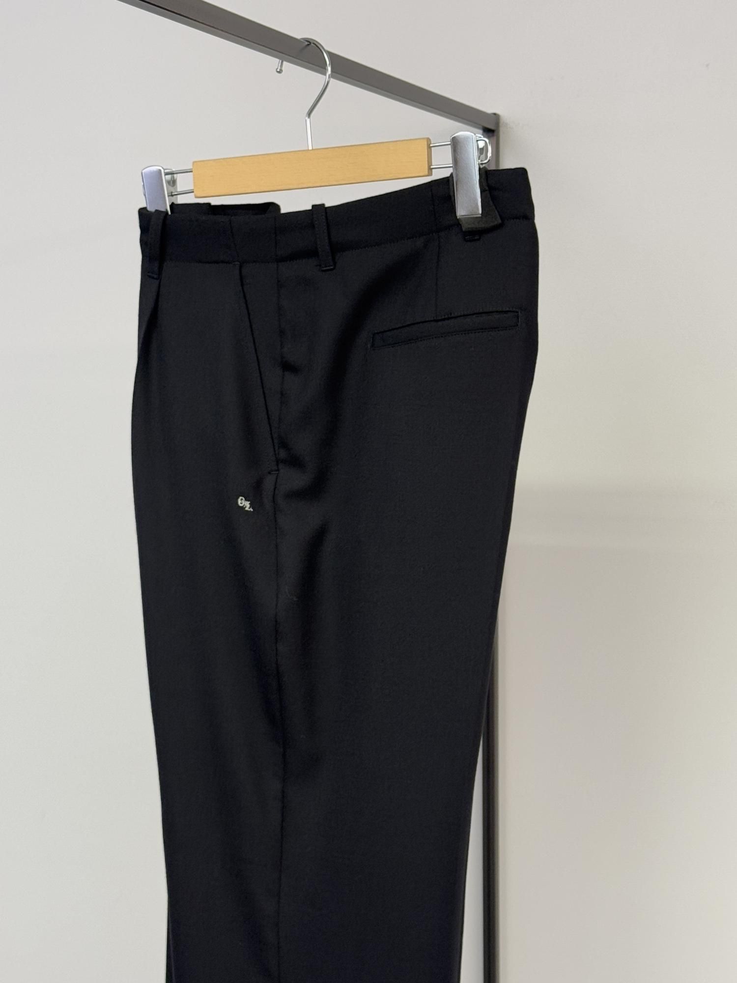 OUR LEGACY BORROWED CHINO（BLACK PANAMA WOOL） - Bechics