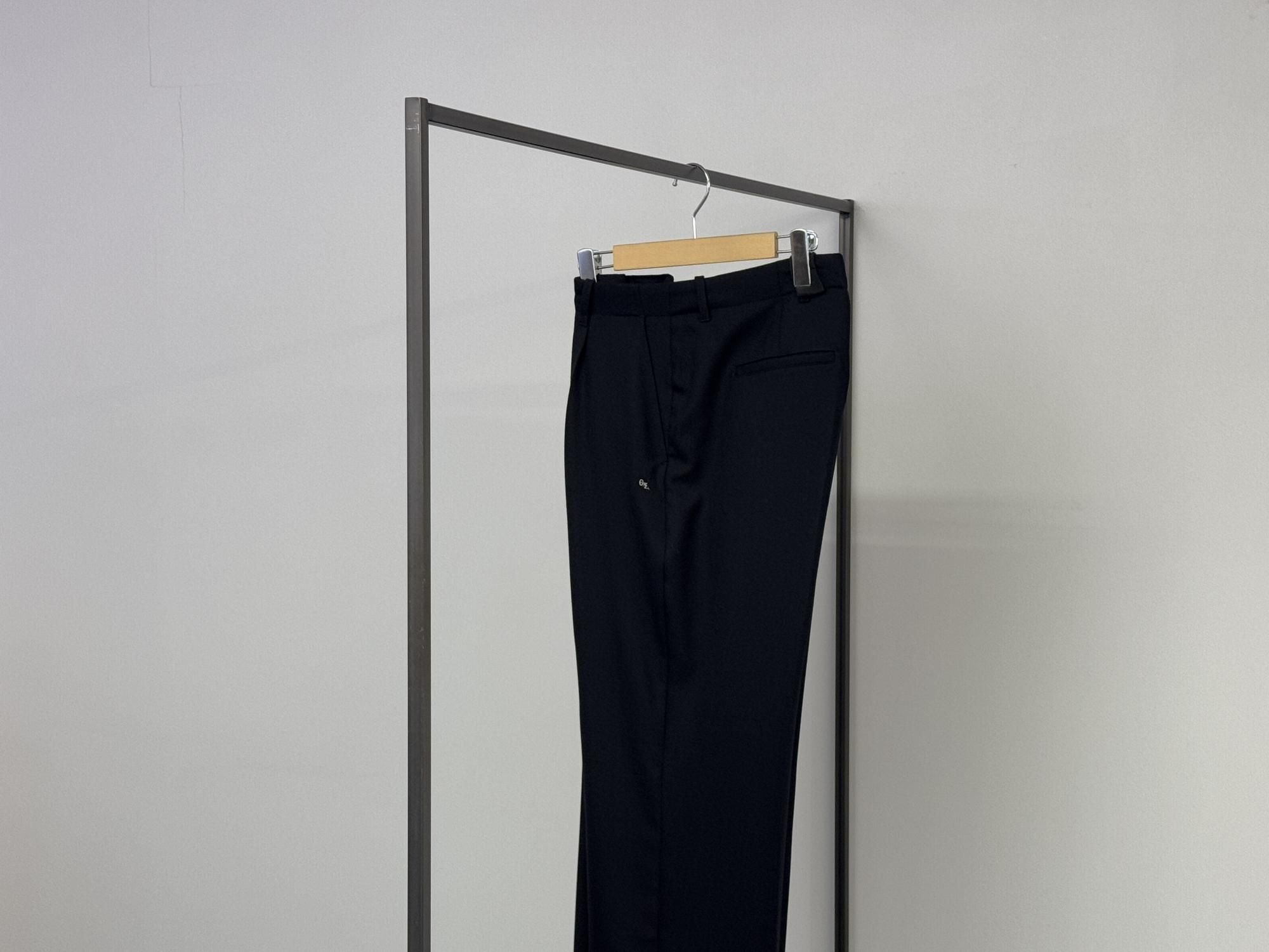 OUR LEGACY BORROWED CHINOBLACK PANAMA WOOL