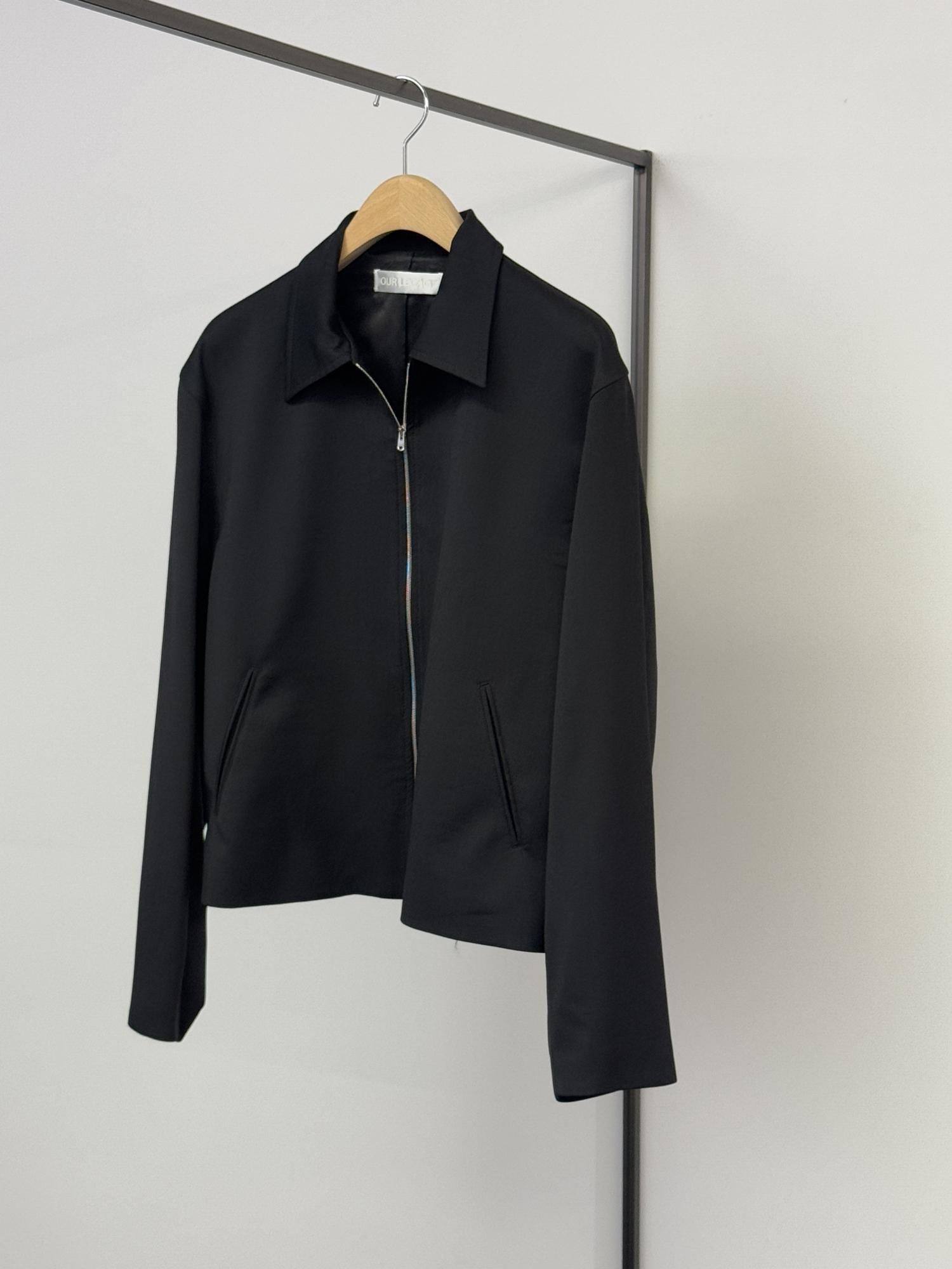 OUR LEGACY MINI JACKET（BLACK WORSTED WOOL） - Bechics