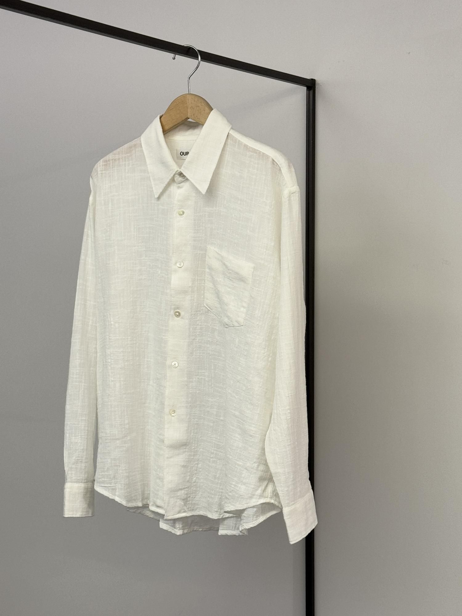 トップス our legacy coco shirt white 46 Our Legacy - Coco Shirt Off White Air Cotton