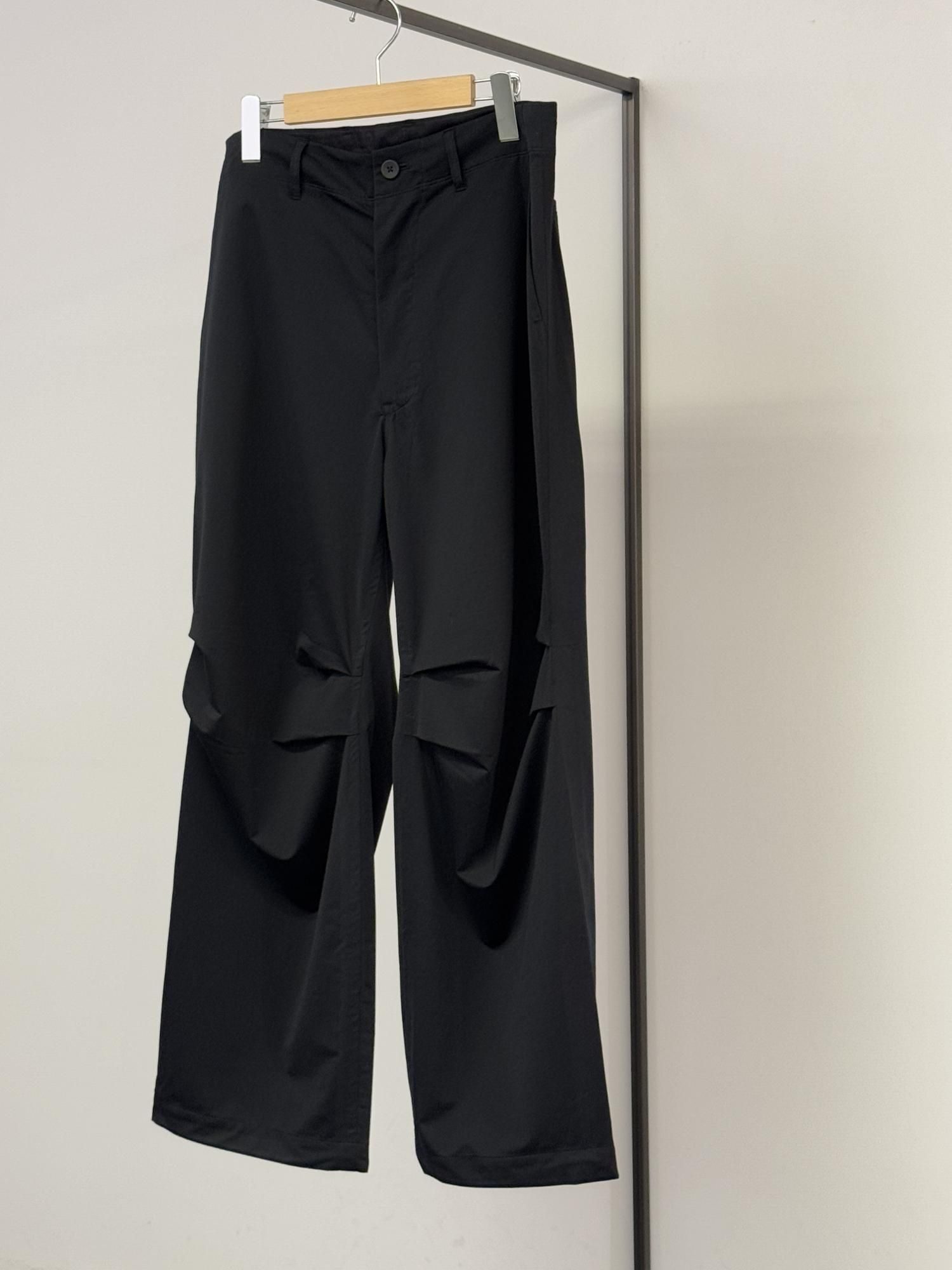KANEMASA PHIL. 46G TYPEWRITER OVER PANTS（BLACK） - Bechics