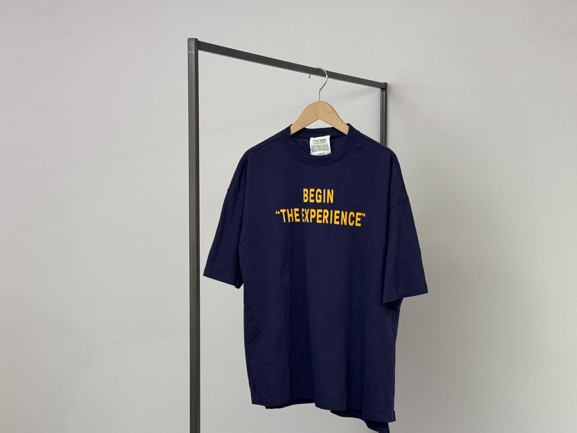 INSCRIRE PRINT TEE BEGINNAVY