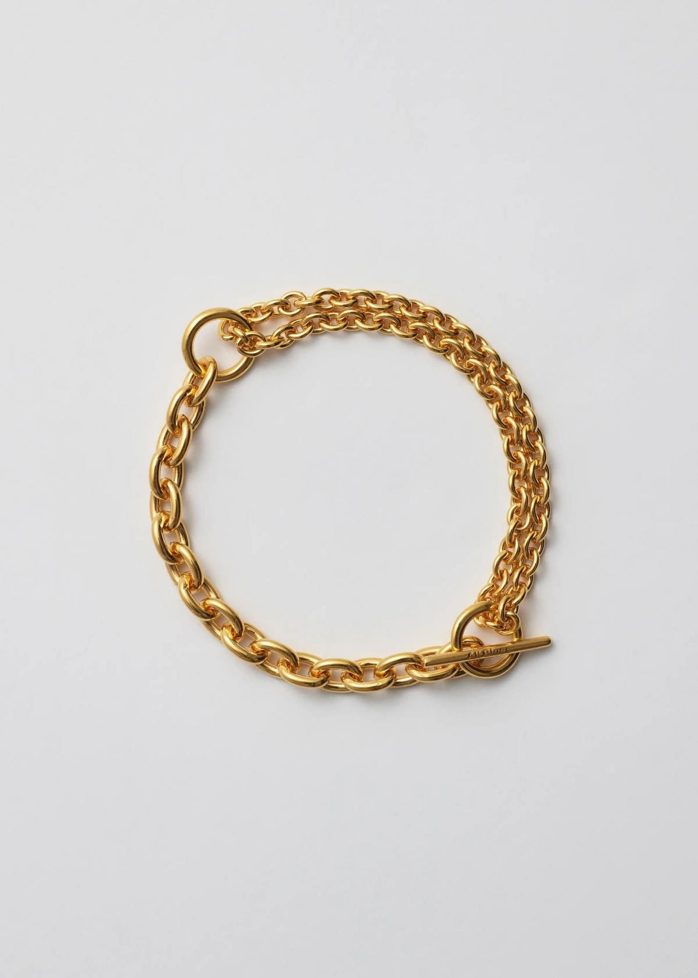 All Blues DOUBLE BRACELET THIN（GOLD） - Bechics official