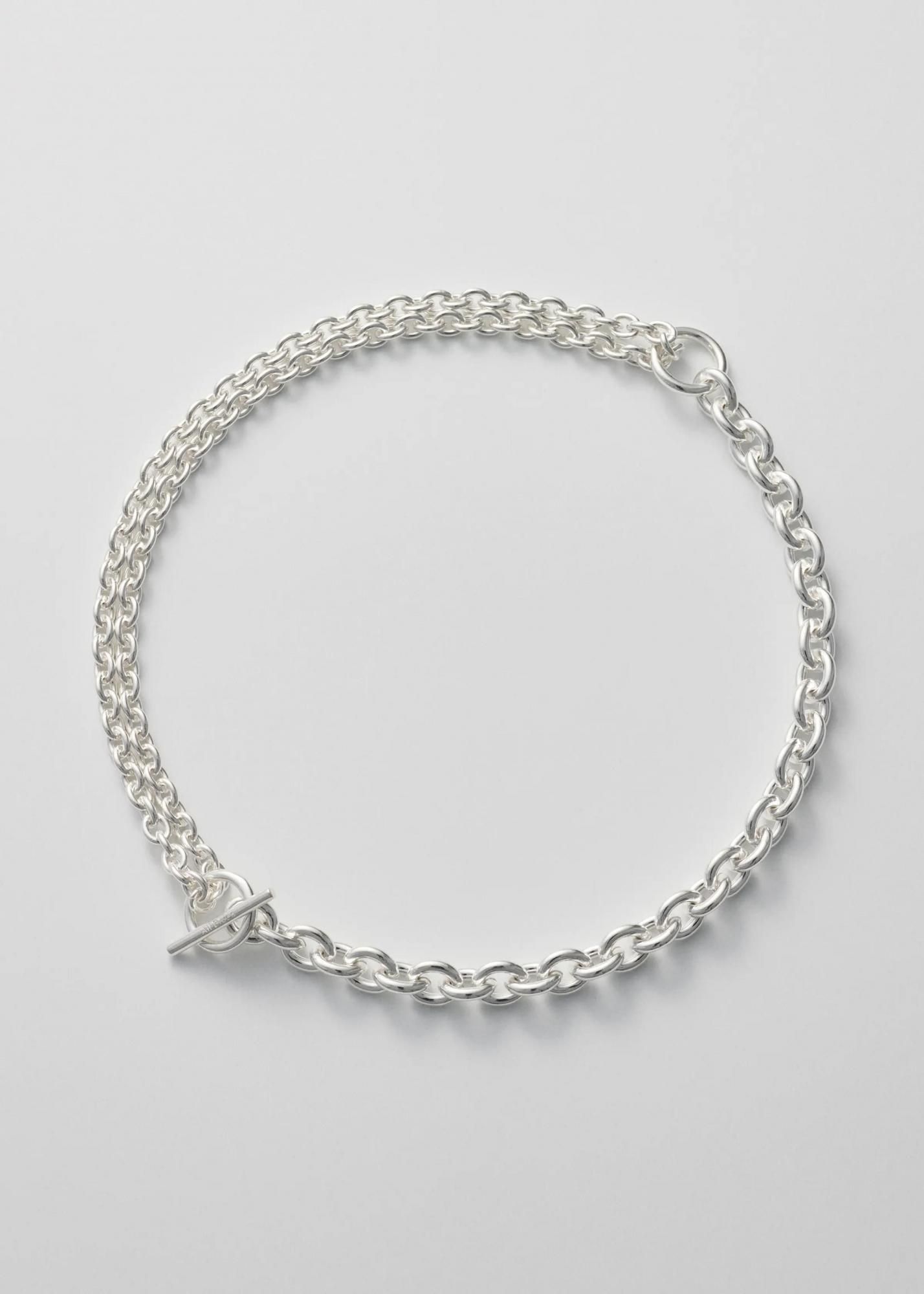 All Blues DOUBLE NECKLACE THICK 47cm
