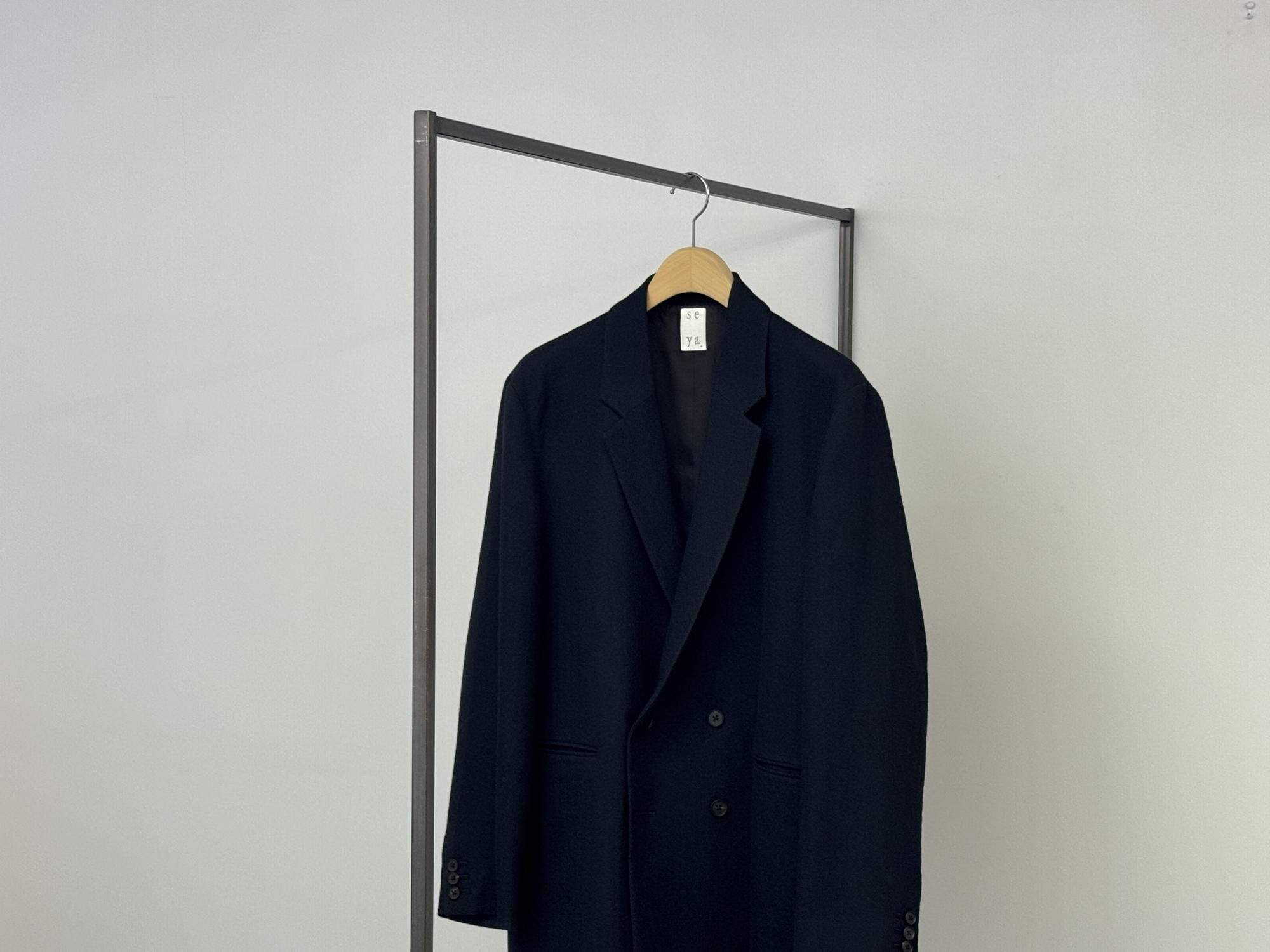 seya. TAILORED W JACKETVILLAGE HERRINGBONE