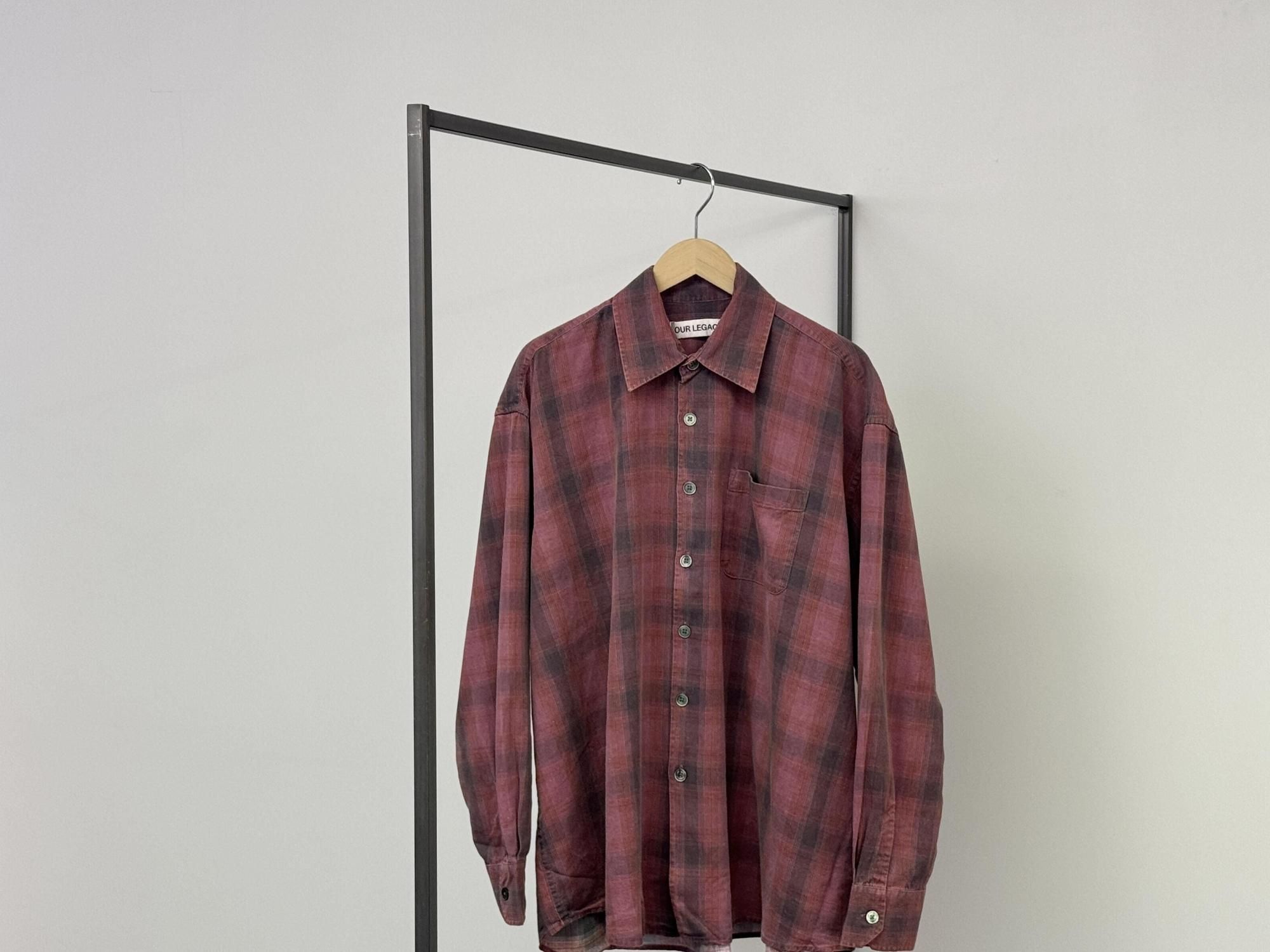 OUR LEGACY BORROWED SHIRTIdaho Flannel Check