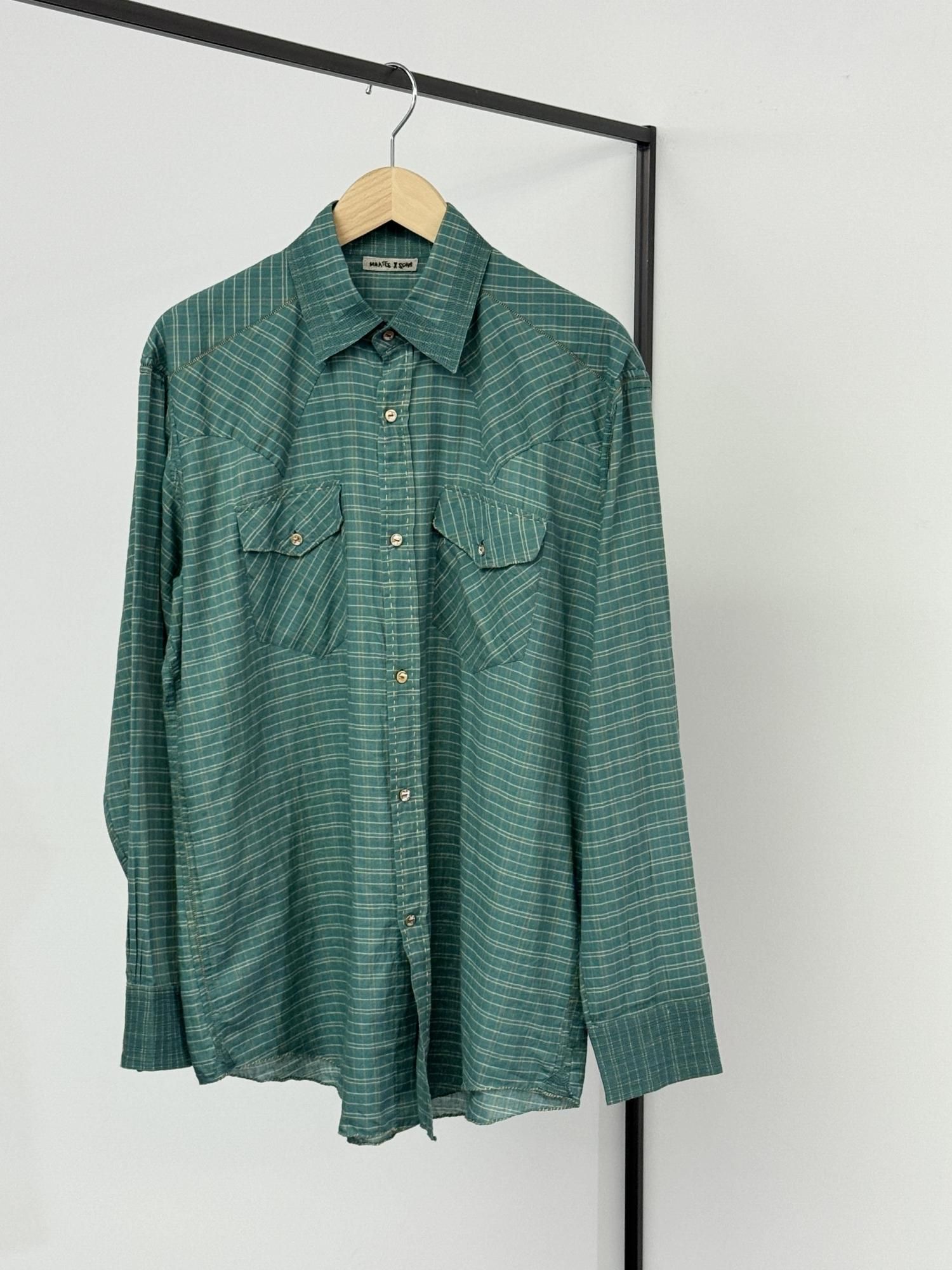 MAATEE&SONS GUPTA WESTERN（GREEN PLAID） - Bechics official