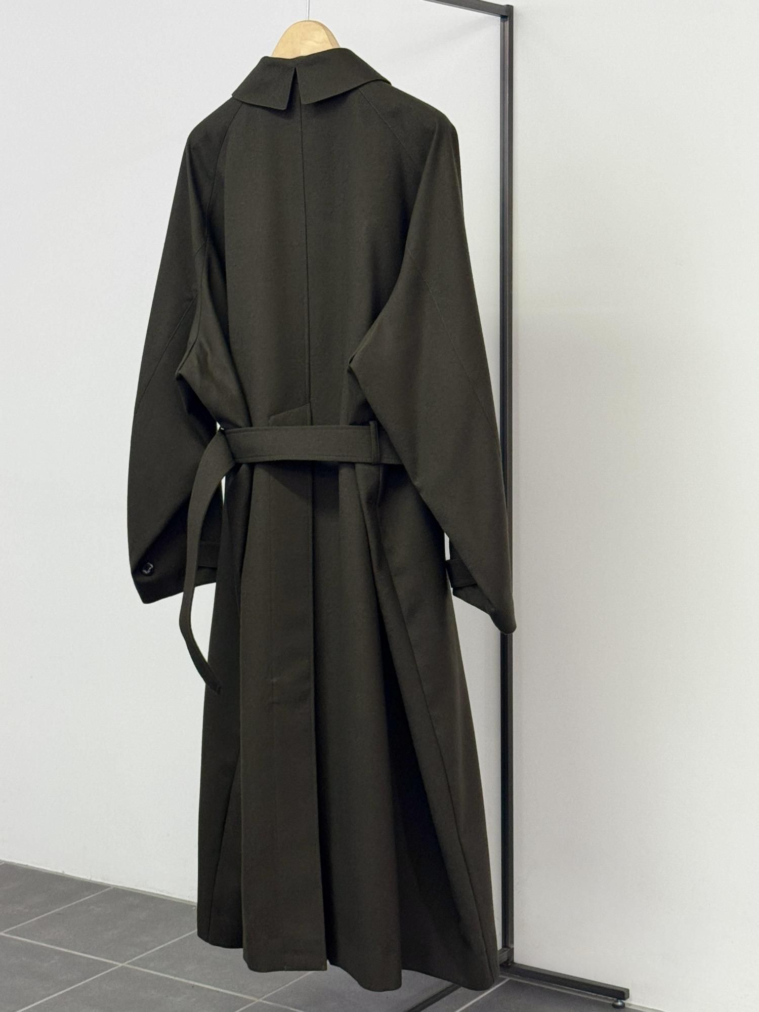 THE RERACS SINGLE TRENCH PONCHO - Bechics official online store