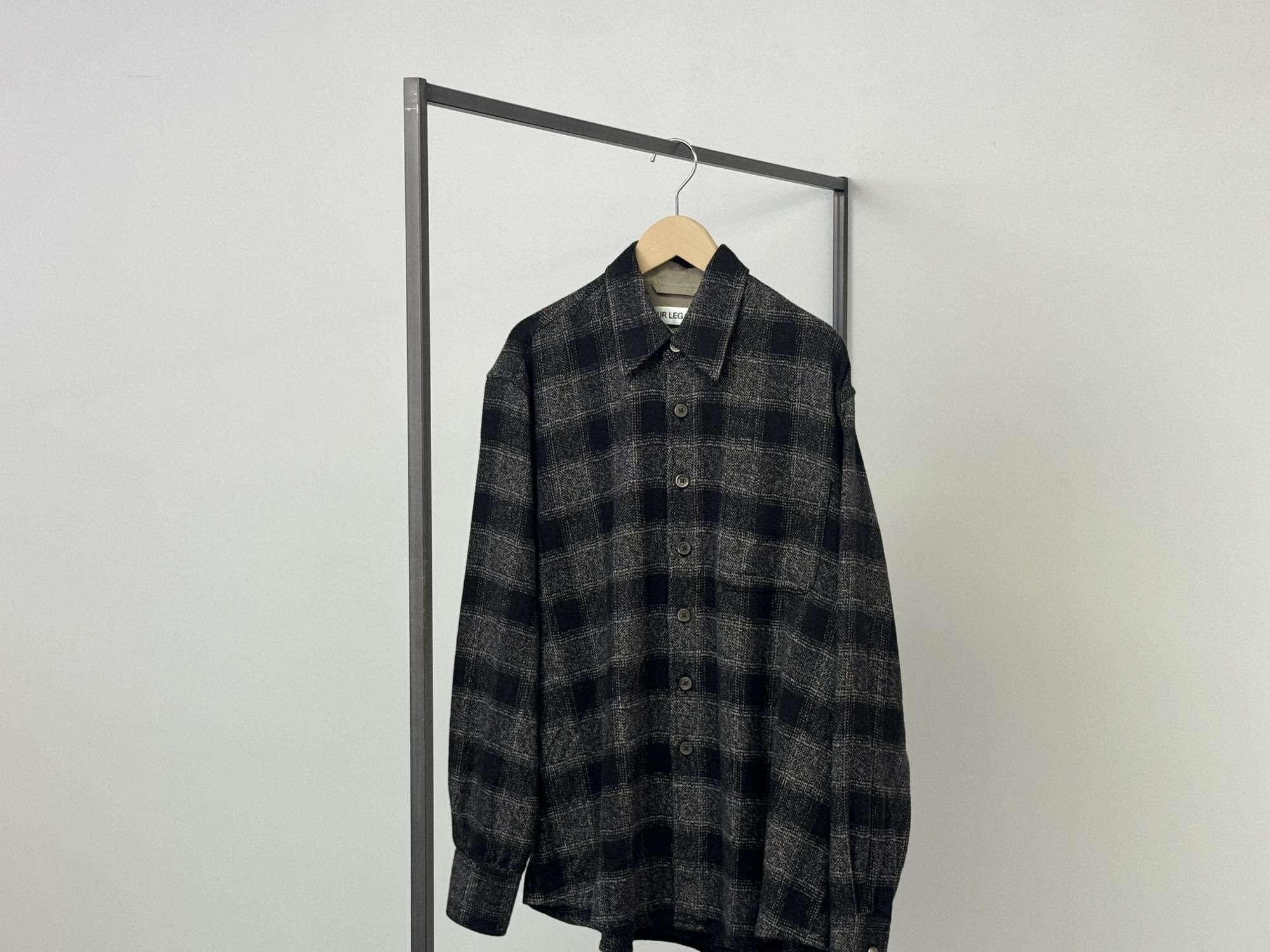 OUR LEGACY ABOVE SHIRTOakland Low Twist Check