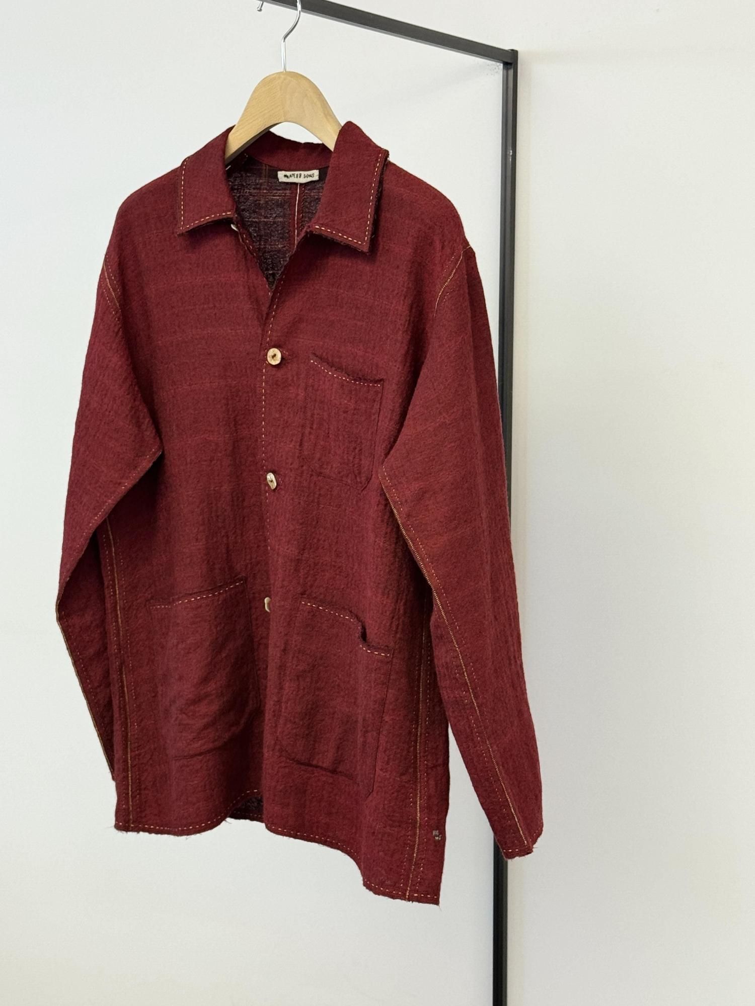 ジャケット・アウター MAATEE&SONS#GUPTA WOOL W FACE COVERALL MAATEE&SONS GUPTA COVERALL WOOL W FACE – RASSEMBLE